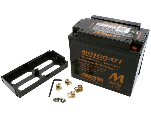 Batterie 12V 21Ah MOTOBATT MBTX20UHD, 4-polig