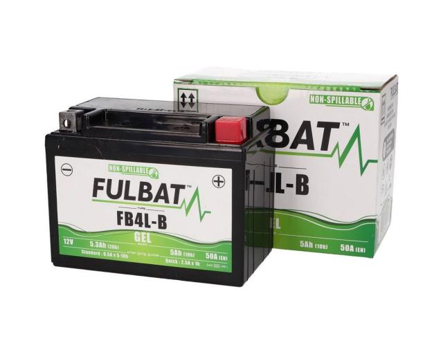 Batterie 12V FULBAT FB4L-B GEL High Power 5Ah