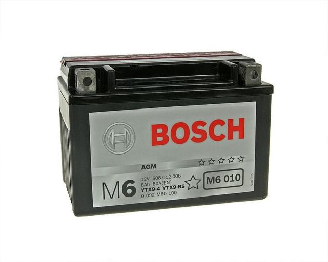 Batterie 12V - 8Ah BOSCH YTX9-BS