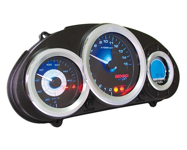 Tachometer Koso GP Style Analog Digital