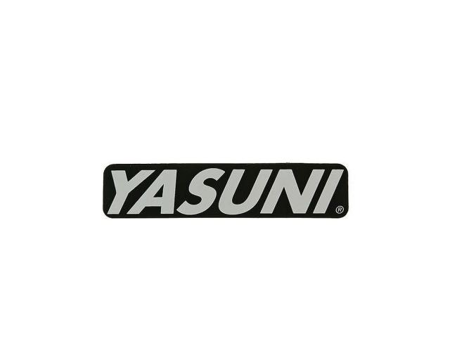 Aufkleber Endschalldämpfer YASUNI