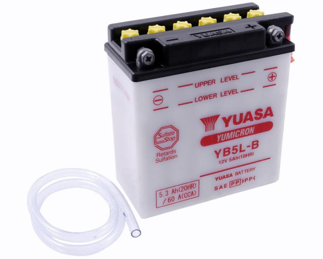 Batterie 12V 5Ah YUASA YB5L-B