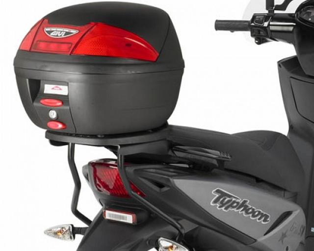 Top Case Träger GIVI schwarz Monolock