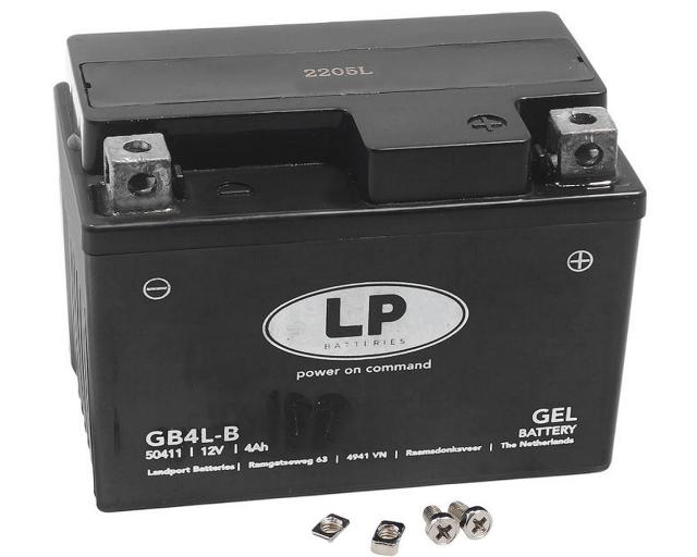 Batterie 12V 4Ah LANDPORT GB4L-B Gel
