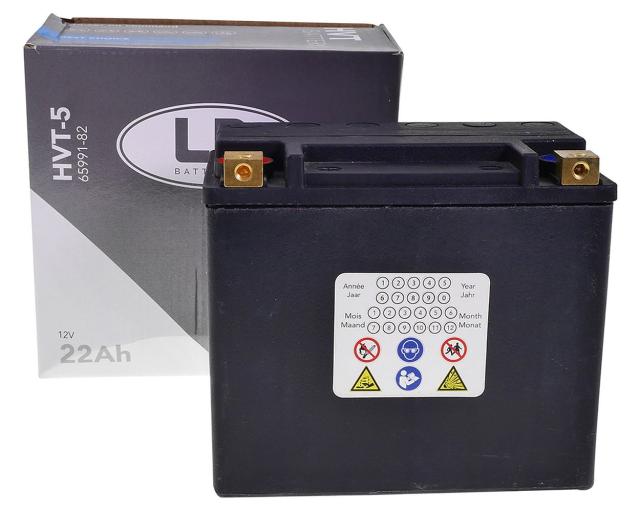 Batterie 12V 22Ah LANDPORT HVT-5 SLA AGM 173x98x154mm