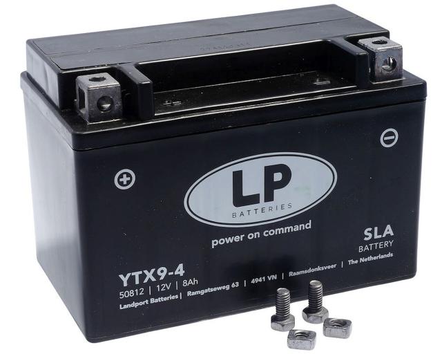 Batterie 12V 8Ah LANDPORT YTX9-4