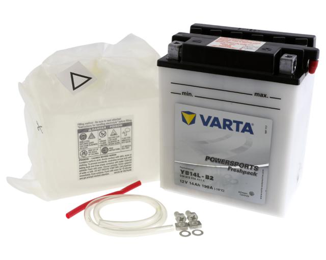 Batterie 12V 14Ah VARTA Powersports Freshpack YB14L-B2   CB1