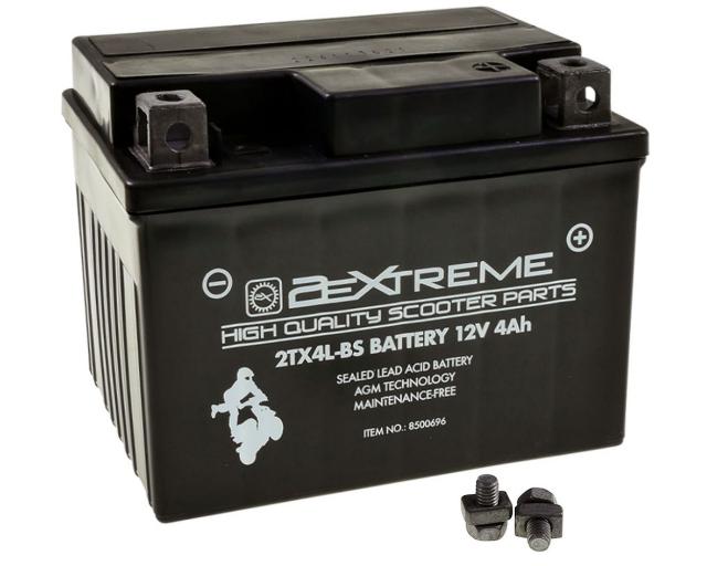 Batterie 2EXTREME SLA 12-4S 4Ah AGM 113x70mm