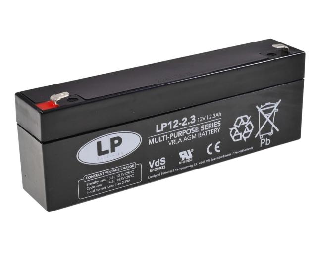 Batterie LANDPORT NSA LP12-2.3 T1 VDS 178x35x60mm 2,3Ah