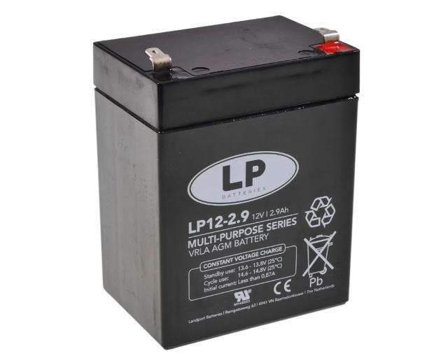 Batterie LANDPORT NSA LP12-2.9 79x56x99mm 2,9Ah