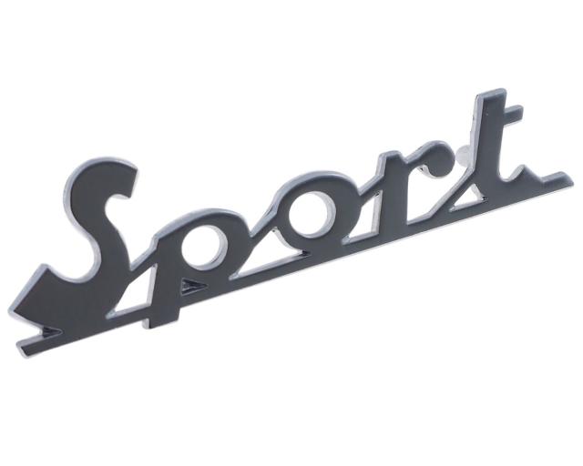 Schriftzug Sport