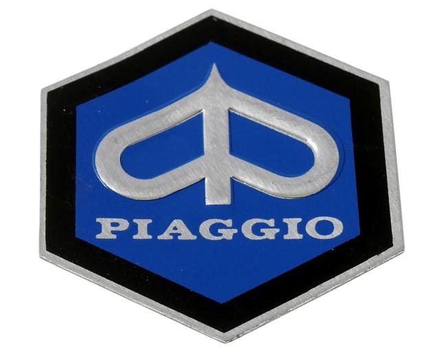 Emblem PIAGGIO 6-Eck