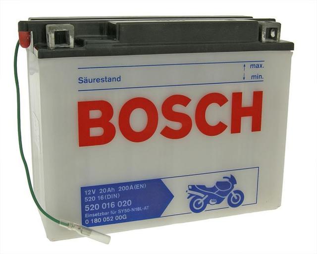 Batterie 12V - 20Ah BOSCH SY50-N18L-AT