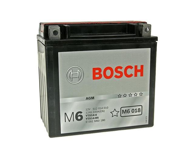 Batterie 12V - 12Ah BOSCH YTX14-BS