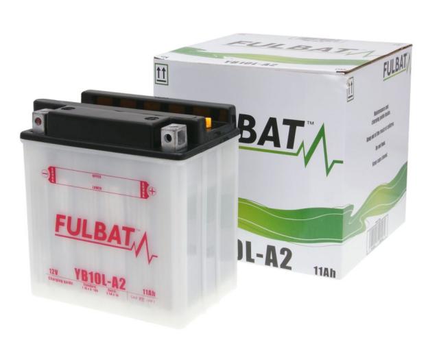 Batterie 12V - 11Ah FULBAT YB10L-A2 Dry inkl. Säurepack