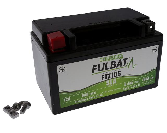 Batterie 12V 8,6Ah FULBAT Gel FTZ10S SLA