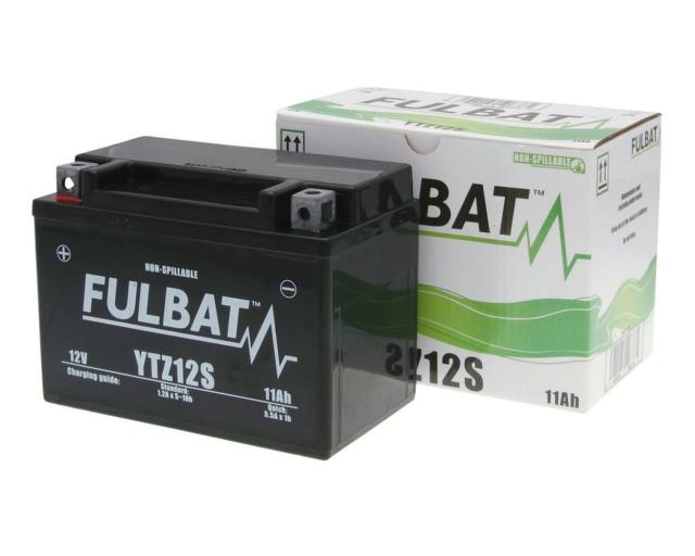 Batterie 12V 12Ah FULBAT Gel YTZ12S SLA