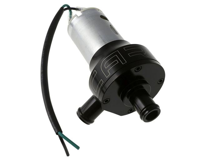 Elektrische Wasserpumpe KAK RACING, universal 12V, 15mm Anschlussdurchmesser, schwarz