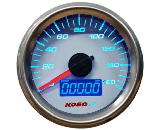 Tachometer KOSO D48 GP Style Analog Digital