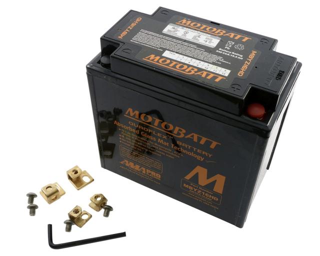 Batterie 12V MOTOBATT MBYZ16HD