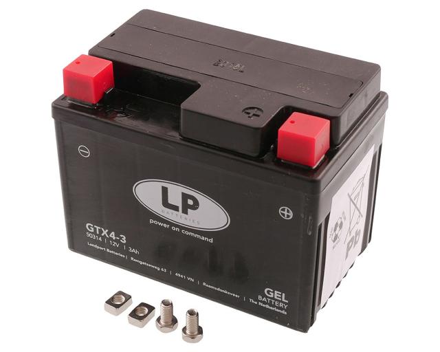 Batterie 12V LANDPORT GTX4-3 Gel