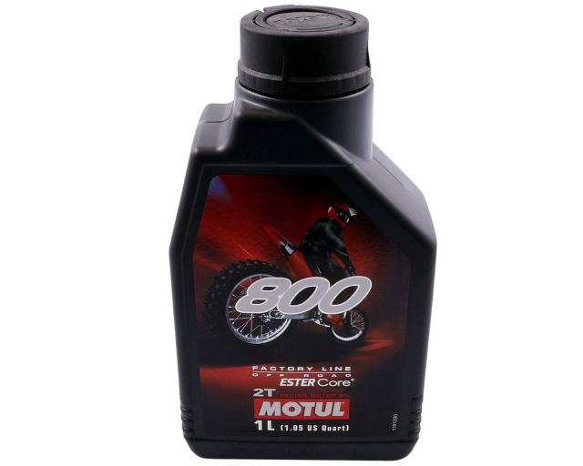 Motoröl 2-Takt Motul 800 Factory Line Off Road 1 Liter