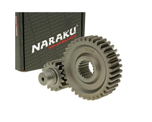 Getriebe sekundär NARAKU Racing 17/36 +31Proz