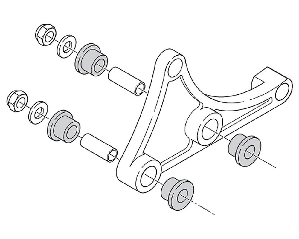 Halterung für Polini Evolution Piaggio Zip SP