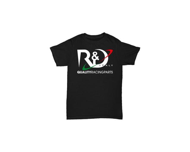 T-Shirt R&D Italy MKII, schwarz