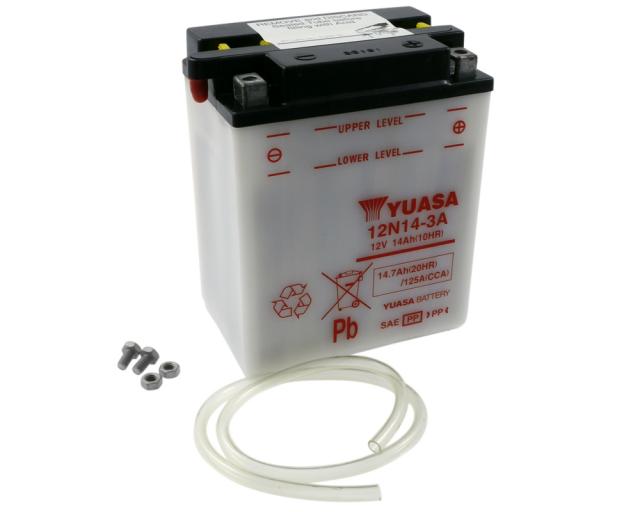 Batterie 12V - 14Ah YUASA 12N143A