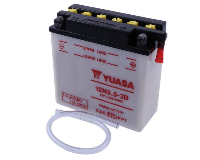 Batterie 12V 5,5Ah YUASA 12N5.53B