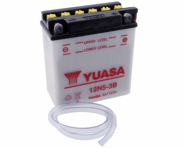 Batterie 12V - 5Ah YUASA 12N53B