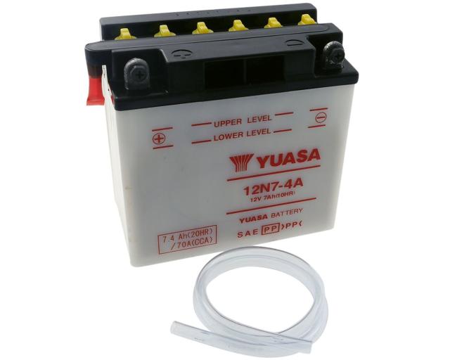 Batterie 12V - 7Ah YUASA 12N74A
