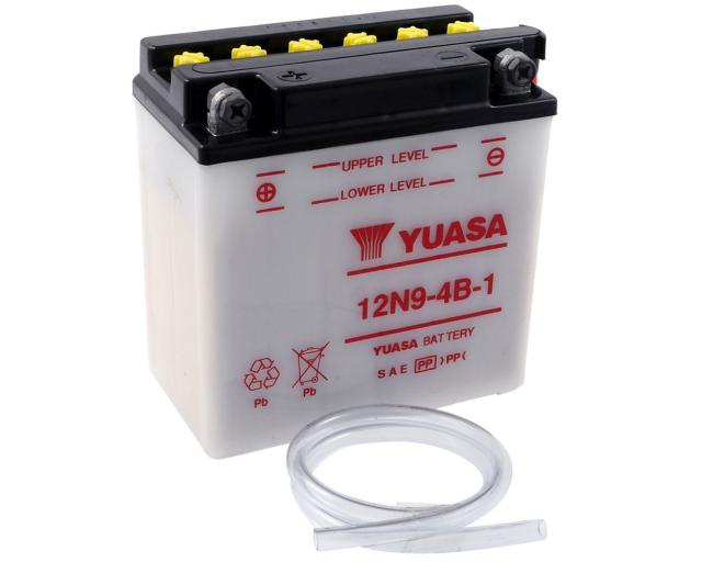 Batterie 12V 9Ah YUASA 12N9-4B-1