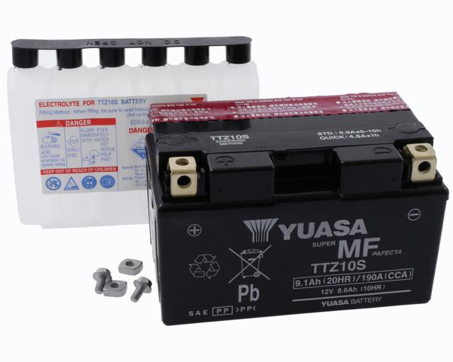 Batterie 12V 8,6Ah YUASA TTZ10S wartungsfrei