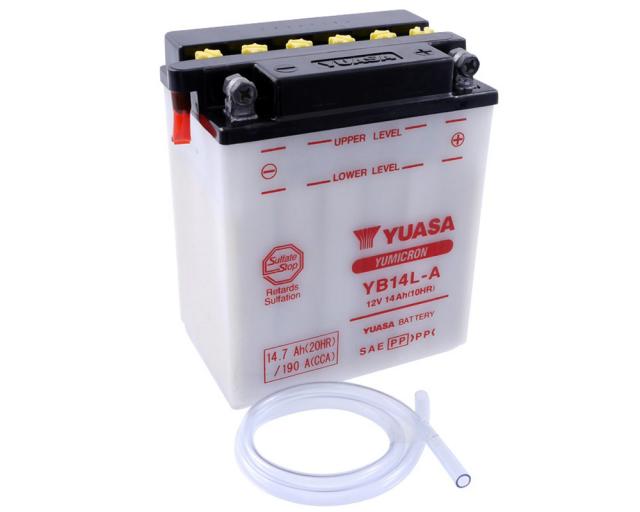 Batterie 12V - 14Ah YUASA YB14LA