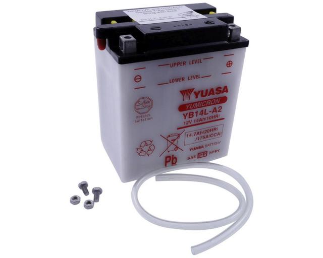 Batterie 12V - 14Ah YUASA YB14LA2