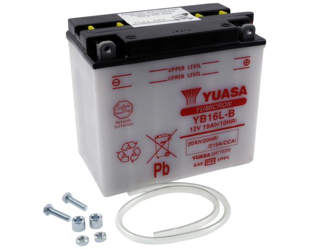 Batterie 12V - 19Ah YUASA YB16LB