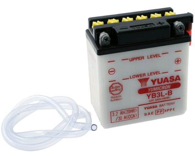 Batterie 12V 3Ah YUASA YB3LB