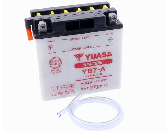 Batterie 12V - 8Ah YUASA YB7A
