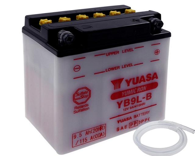 Batterie 12V - 9Ah YUASA YB9LB