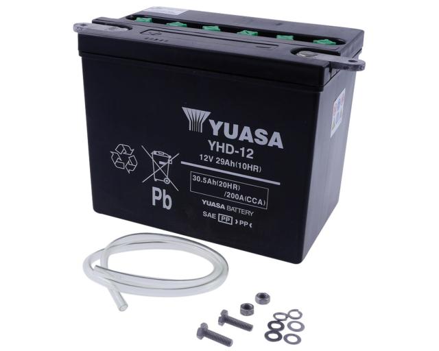 Batterie 12V - 29Ah YUASA YHD12