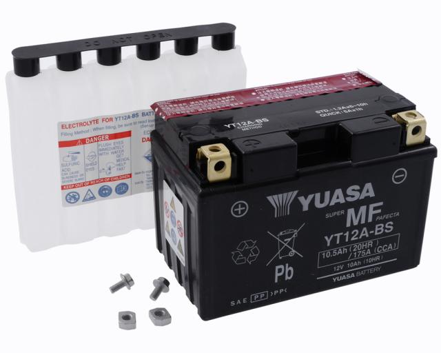 Batterie 12V - 10Ah YUASA YT12ABS wartungsfrei